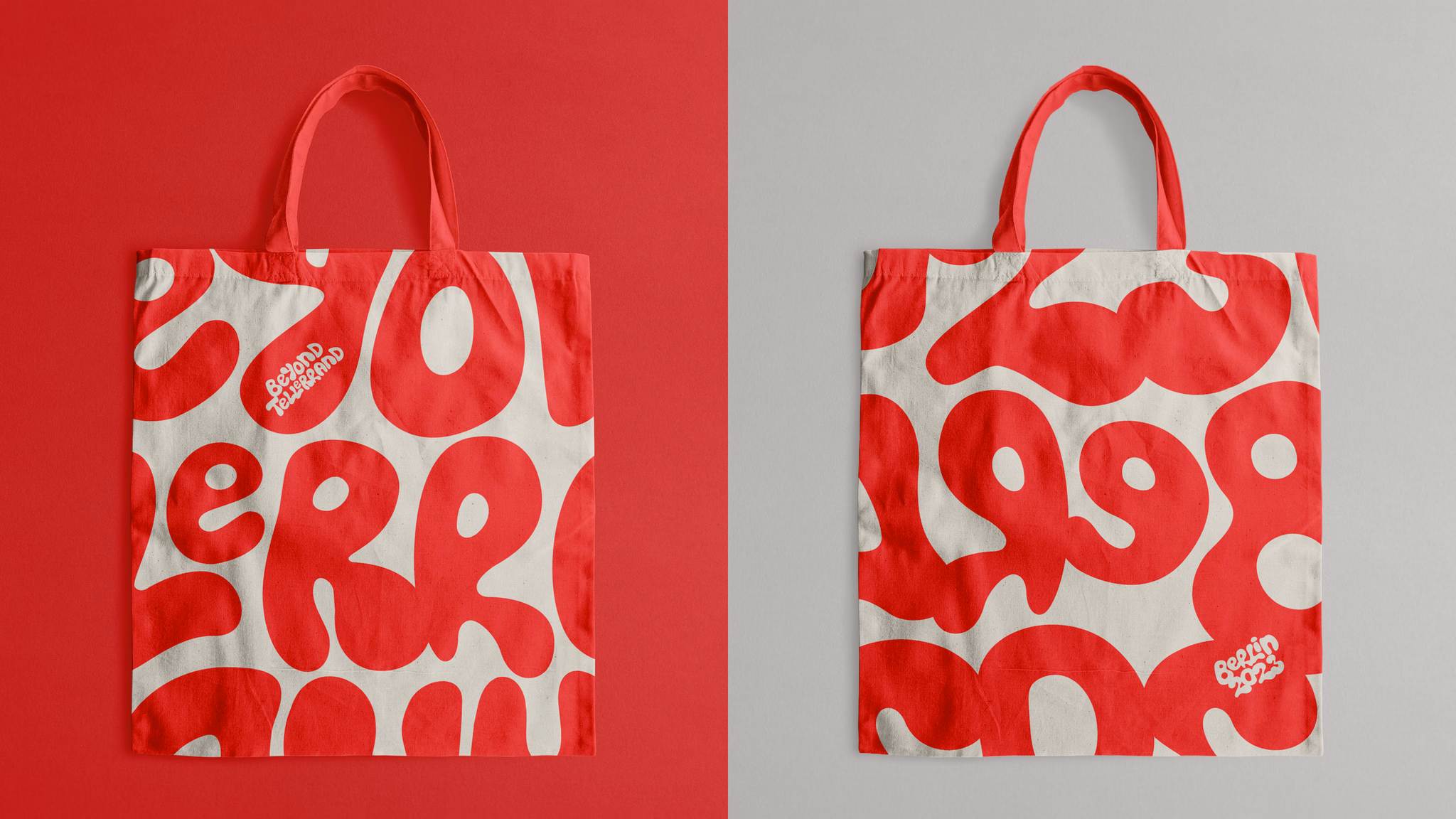 Beyond Tellerrand - tote bag designs