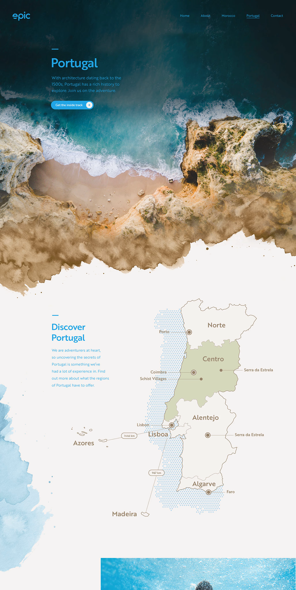 Epic Website - Portugal