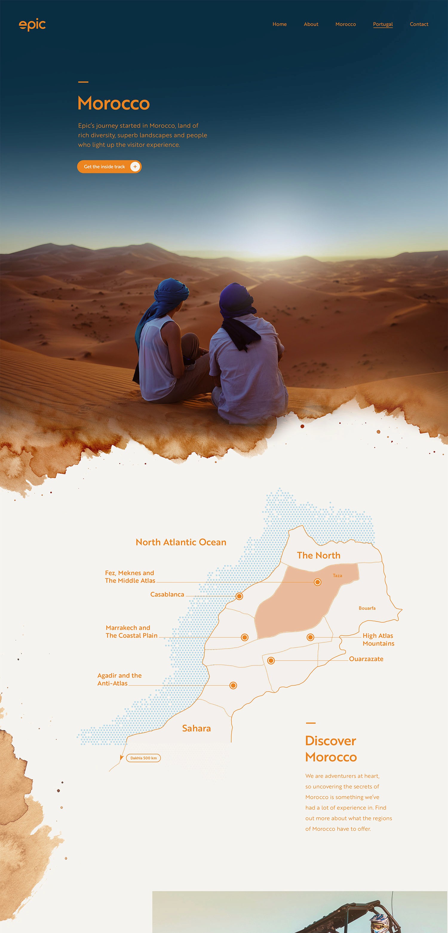 Epic website Morocco