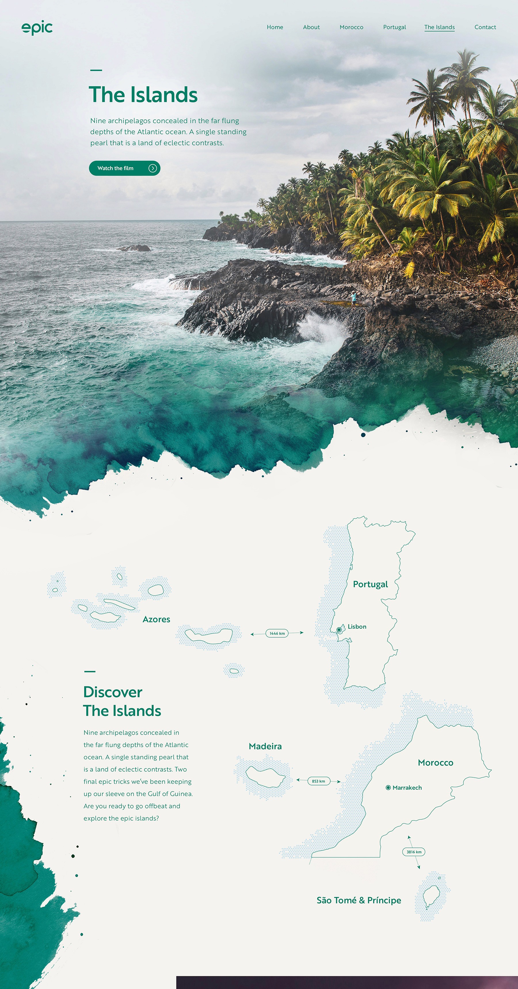 Epic Islands page