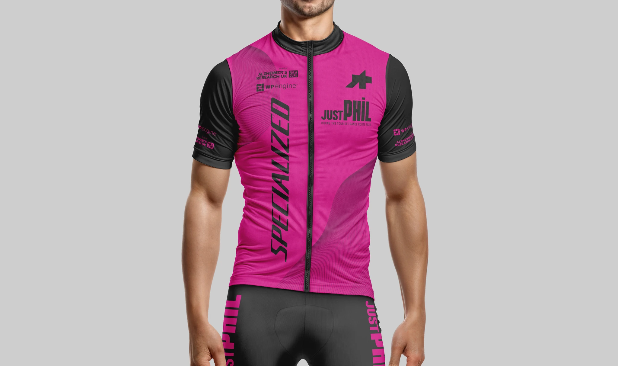 Just Phil cycling kit