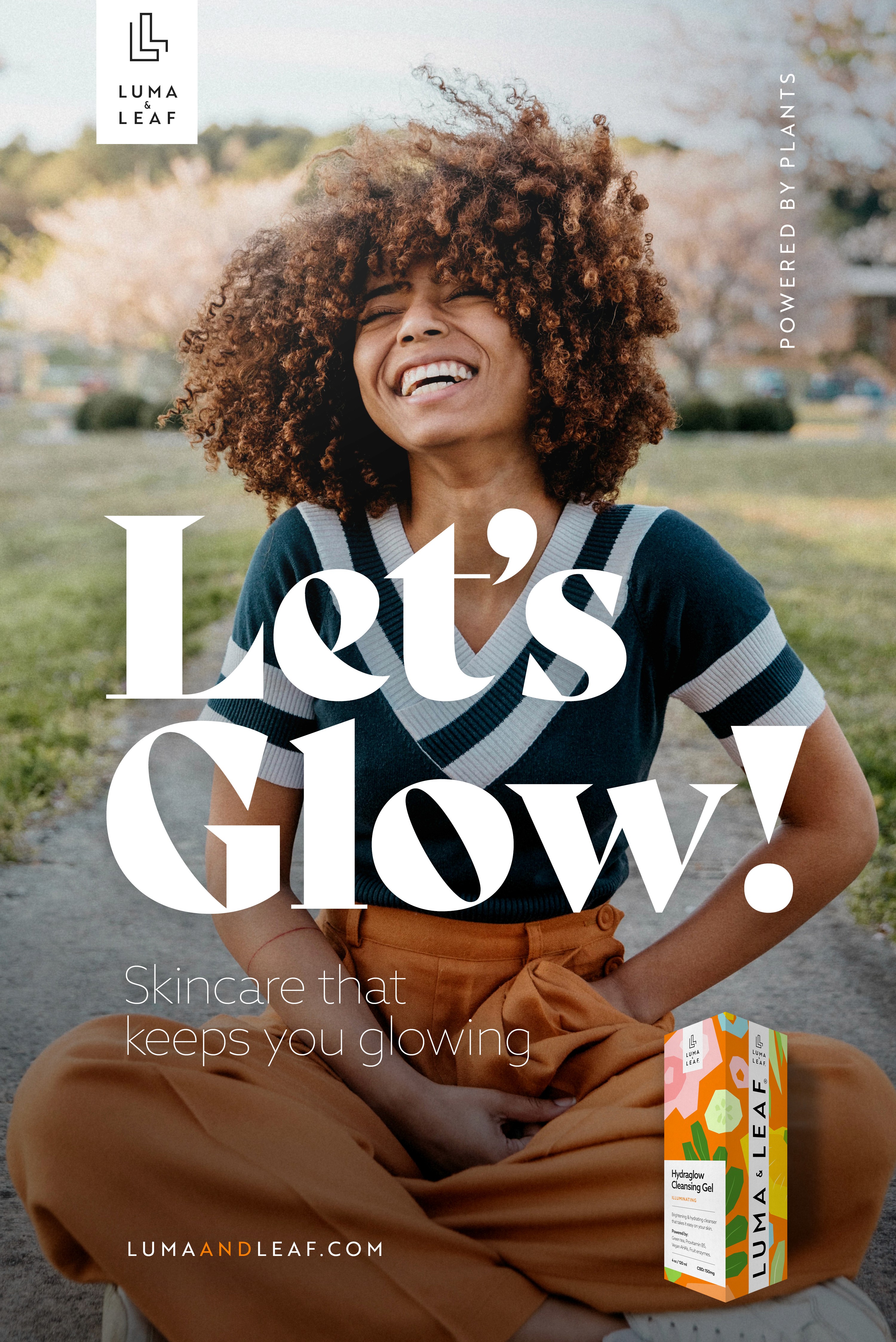 Luma & Leaf Let's Glow Poster