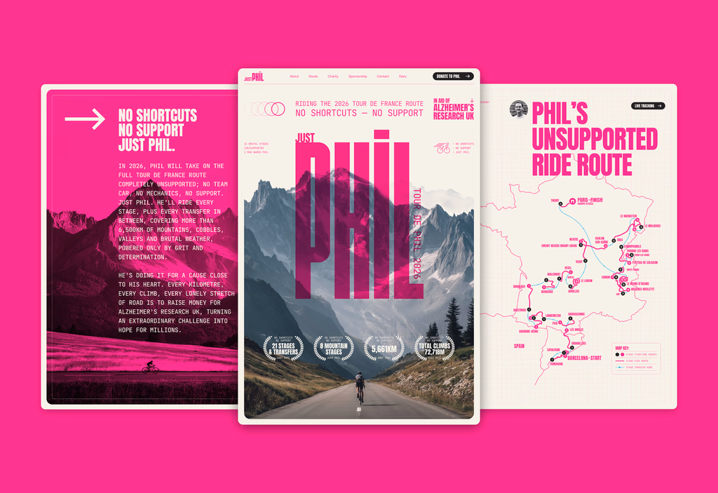 Just Phil – Branding, Web Design project preview